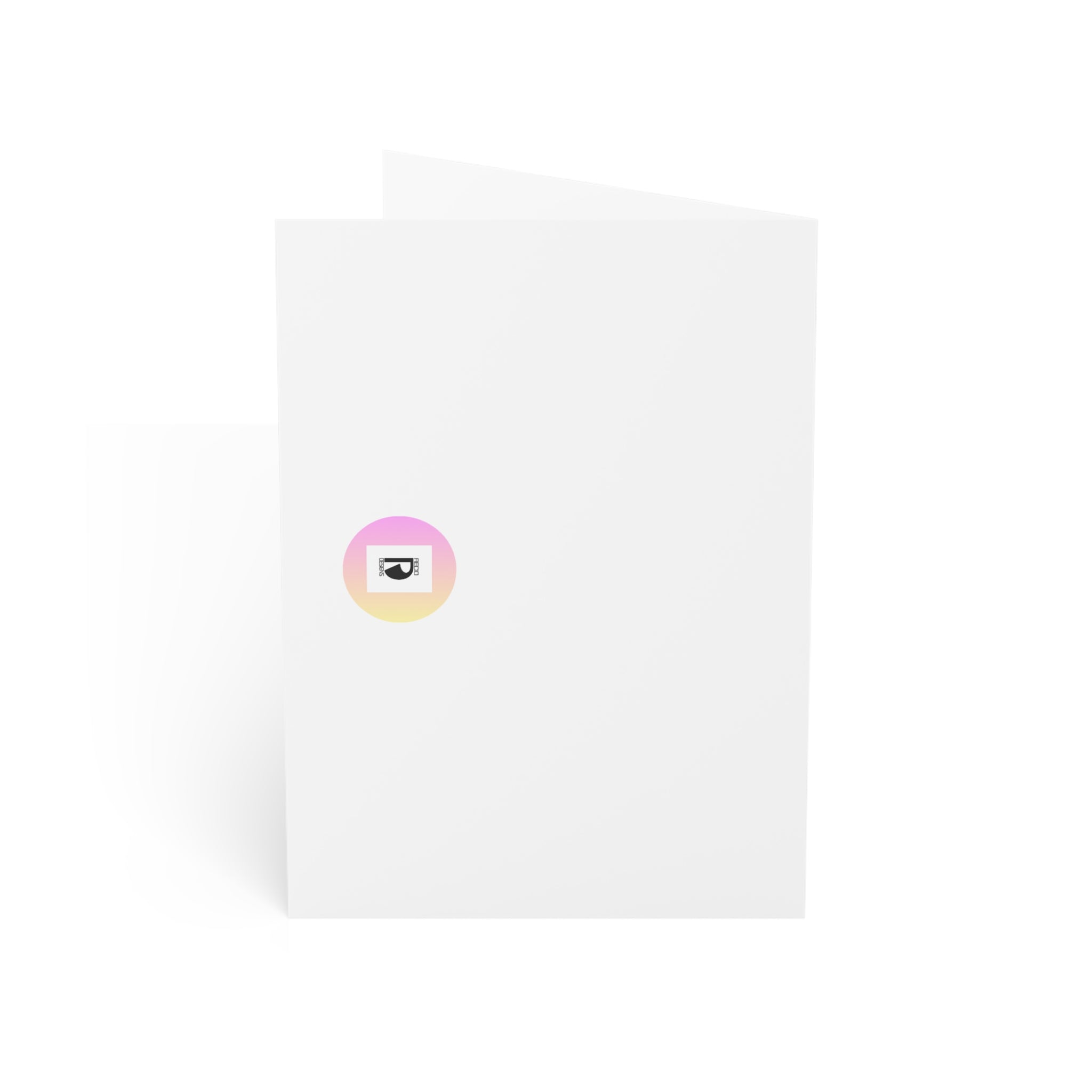 The Overthinker Tarot Style Skeleton Greeting Card