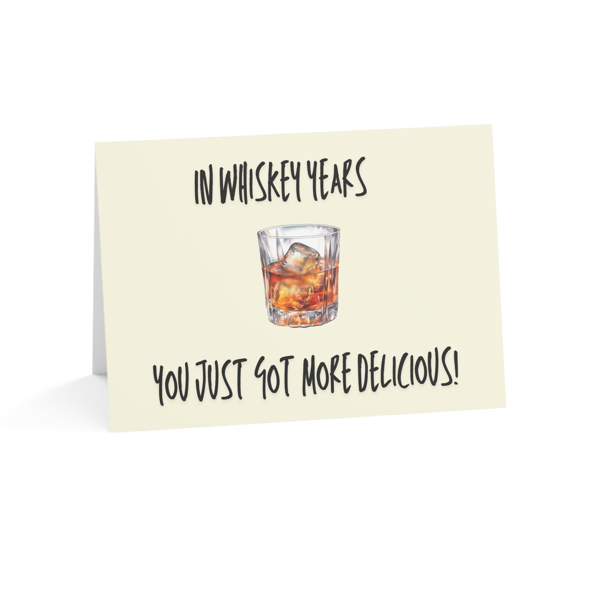 Whiskey Birthday Card