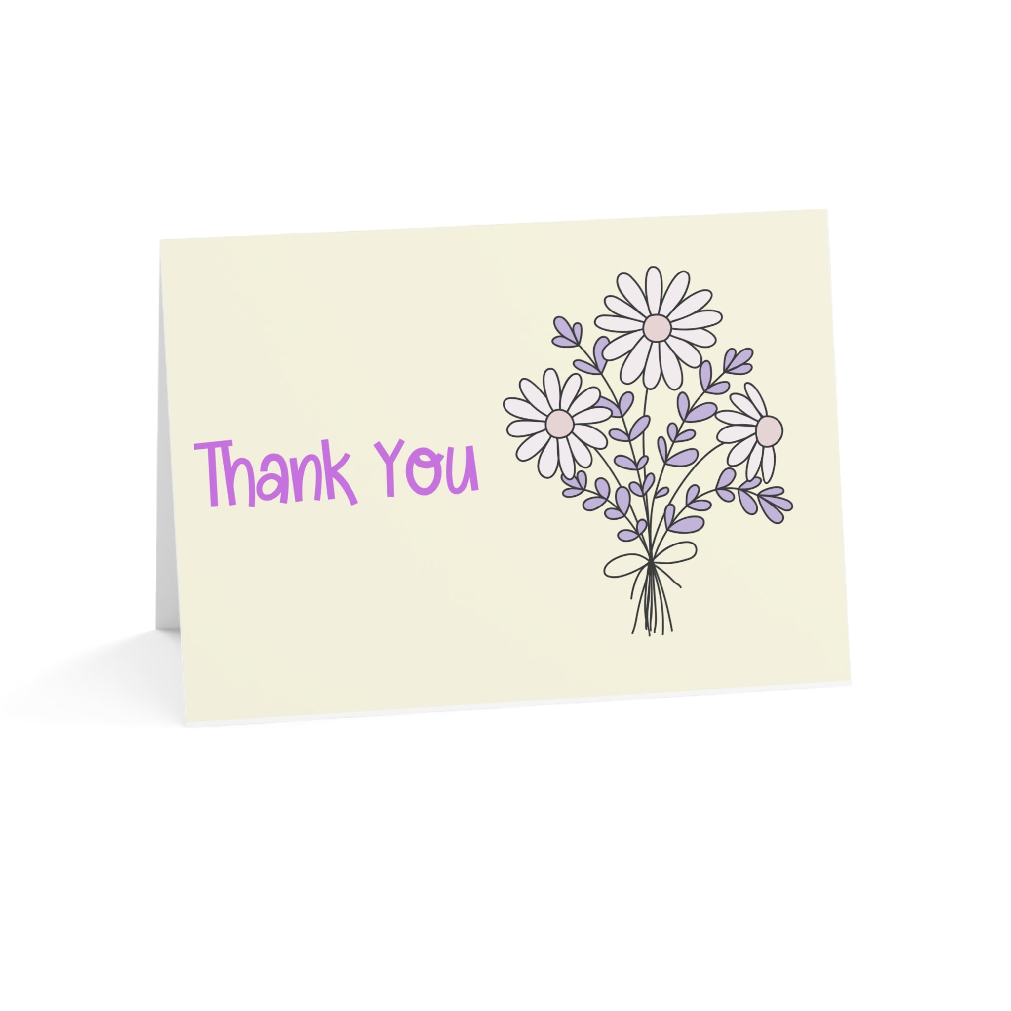 Daisy Thank You Greeting Card