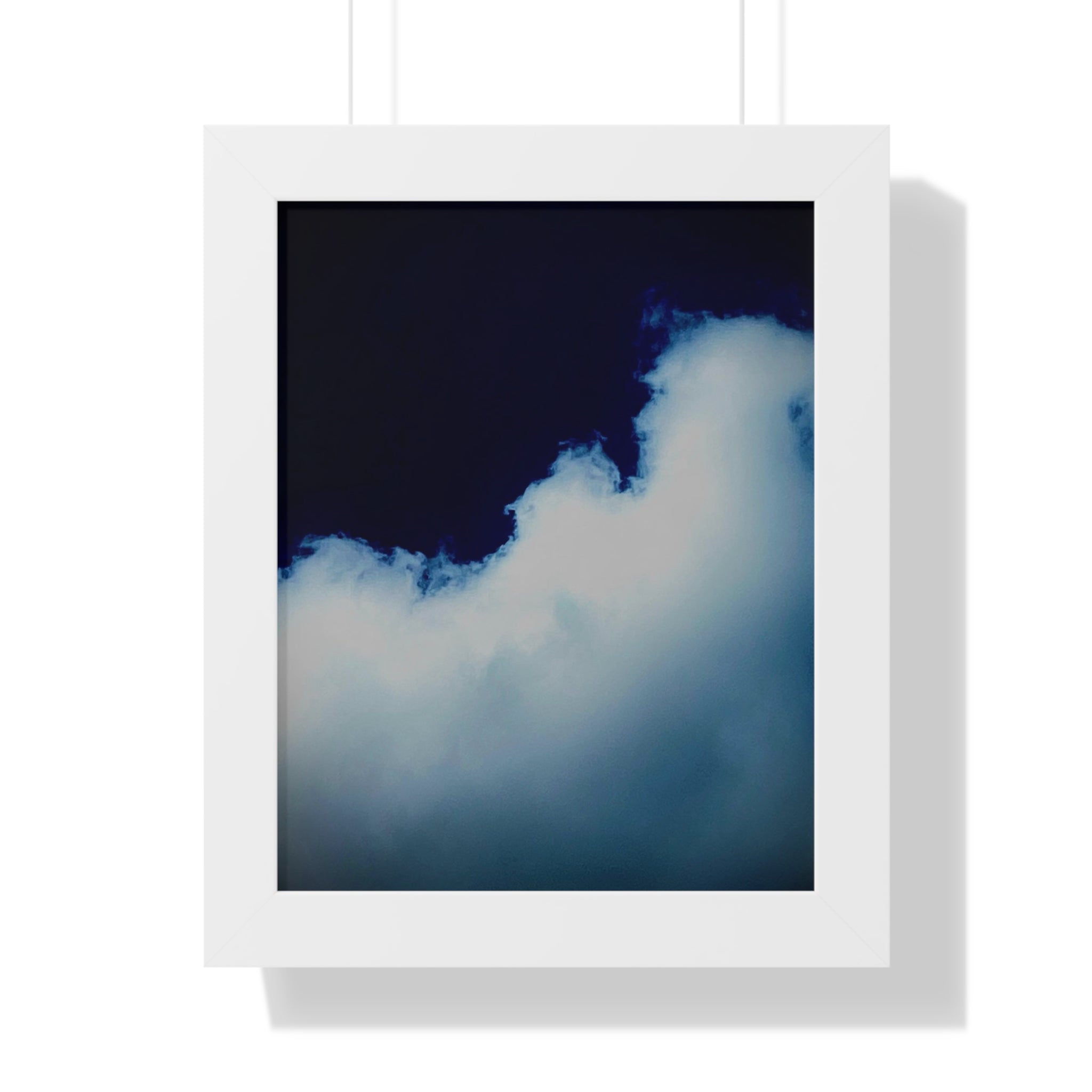 Framed 11" x 14" Vertical Poster of Cloud