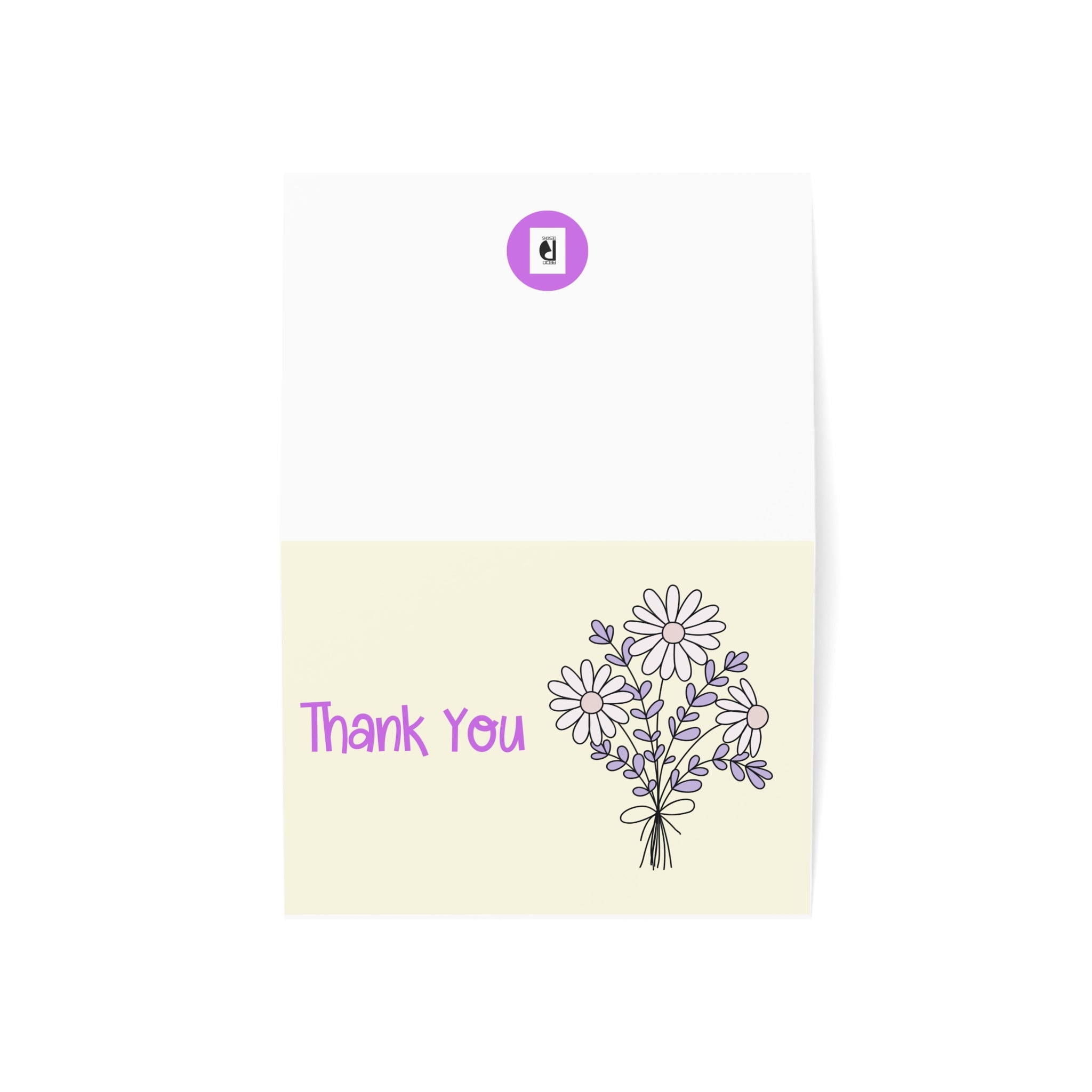 Daisy Thank You Greeting Card