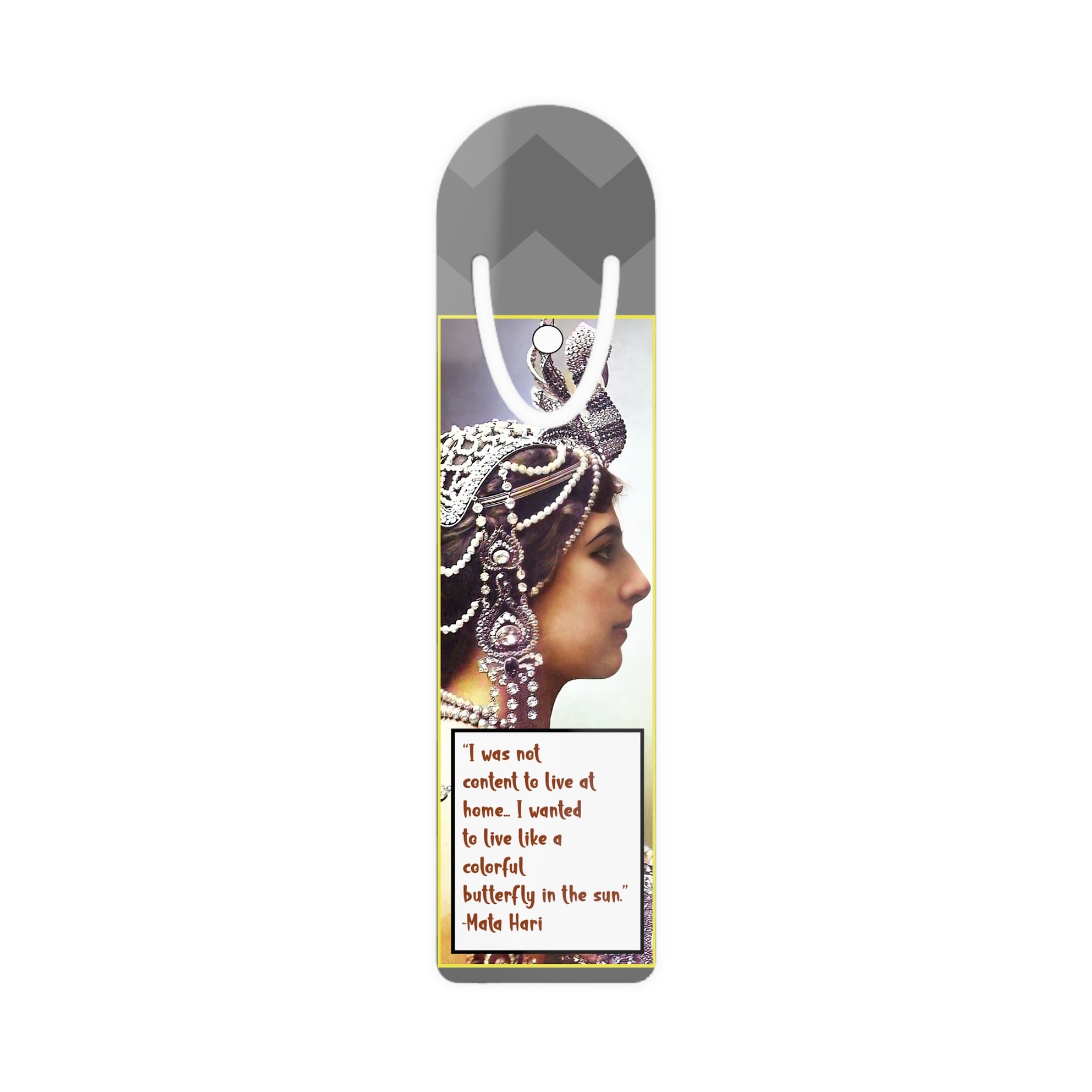 Vintage Woman Mata Hari Bookmark