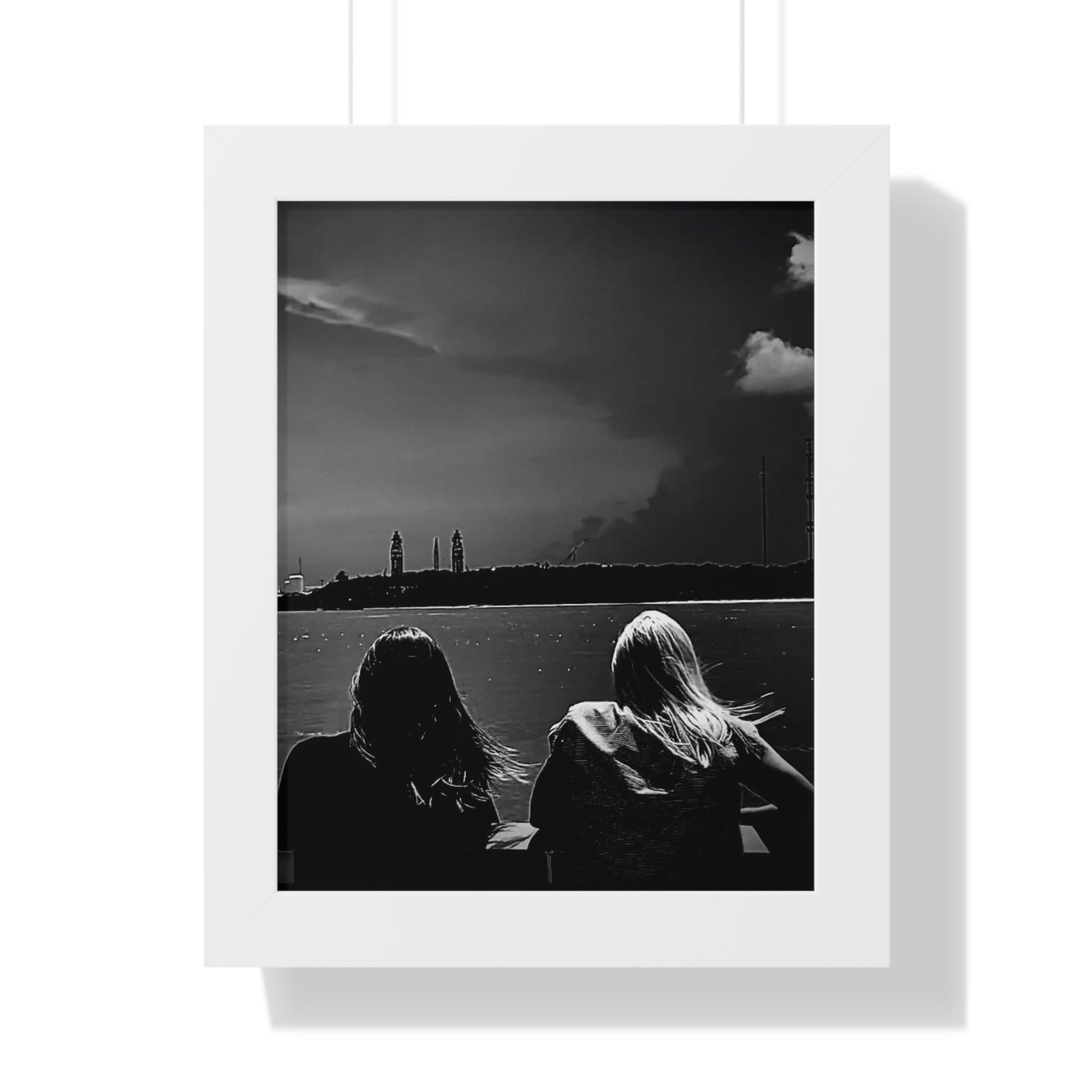 Framed 11" x 14" Ferry Ride Vertical Poster