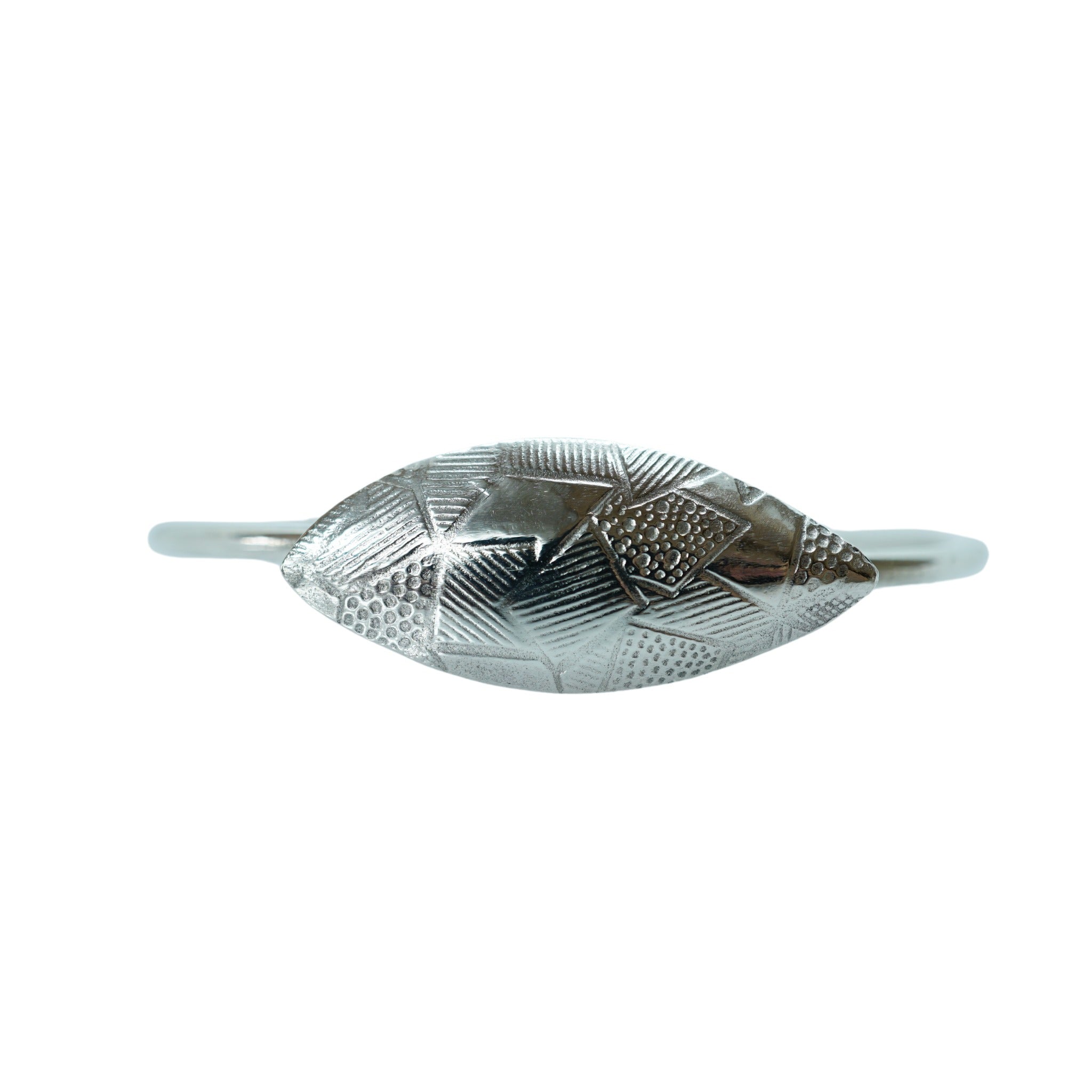 Textured Sterling Silver Cuff Bracelet