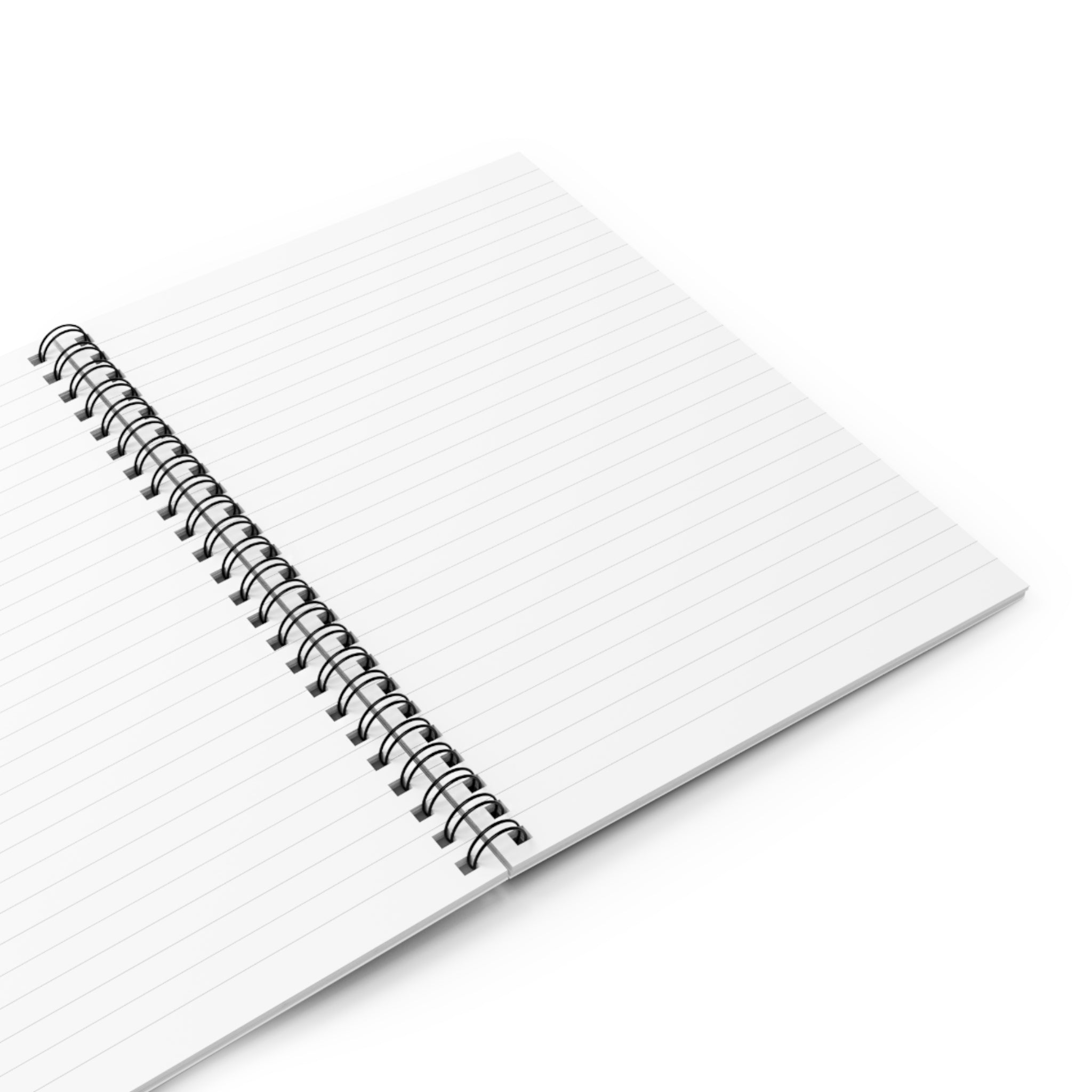 Spiral Notebook - Cloud Design Ruled Line