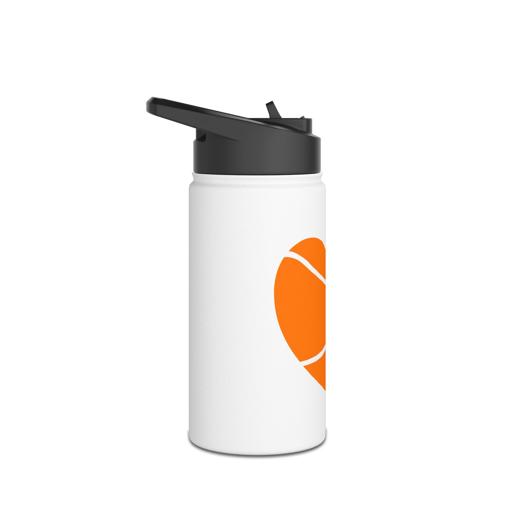 Basketball Love Stainless Steel Water Bottle, Standard Lid