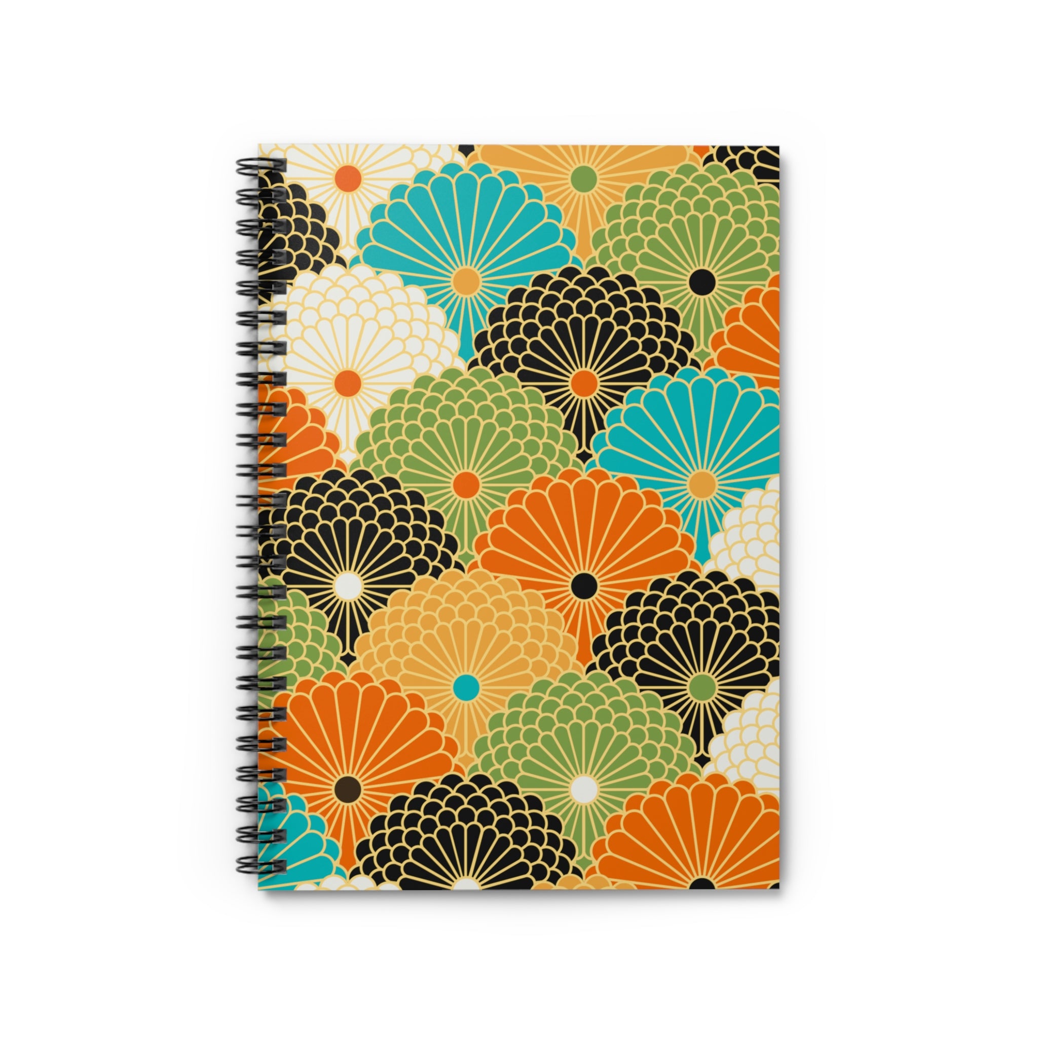 Spiral Notebook - Kimono Design Ruled Line