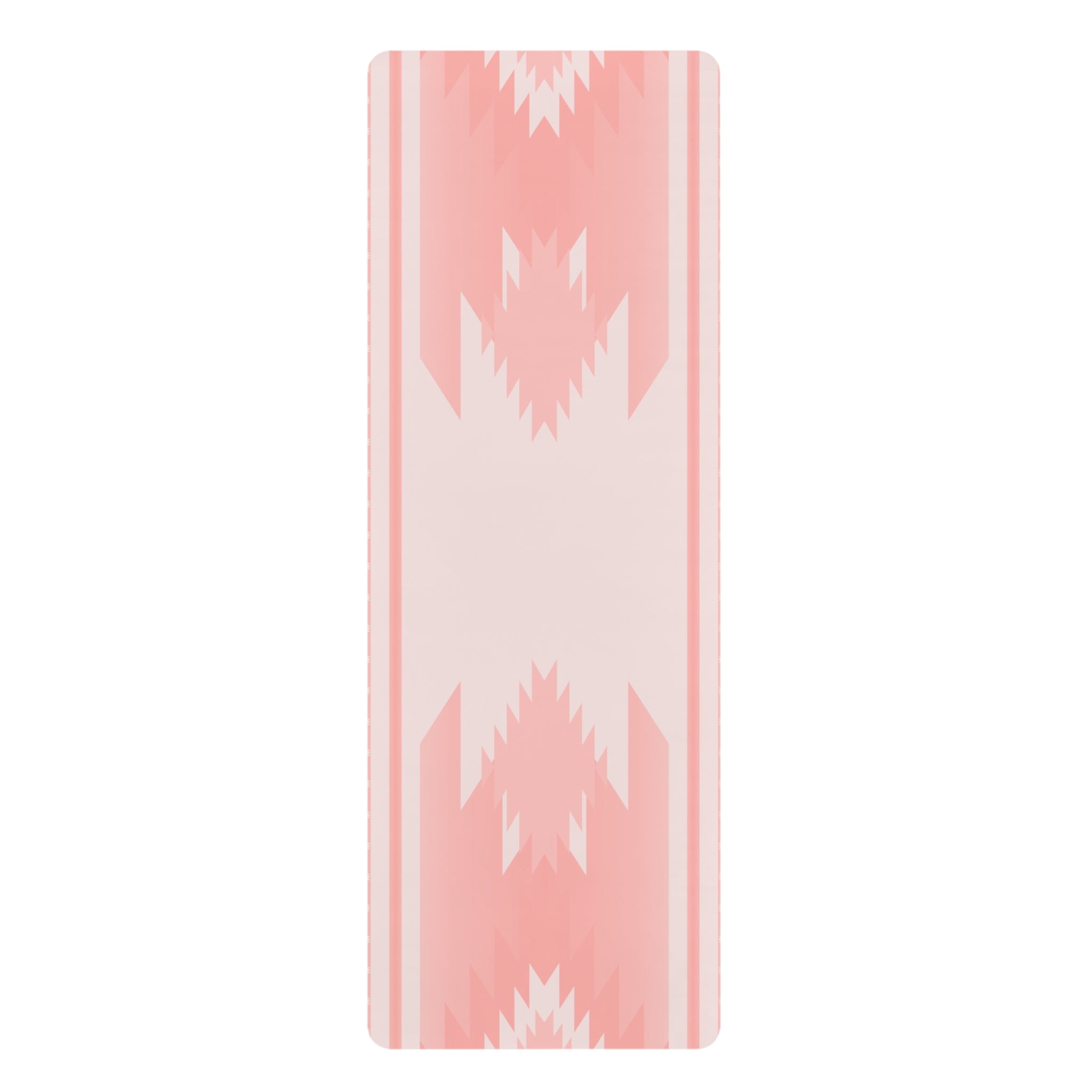 Southwestern Pink Rubber Yoga Mat