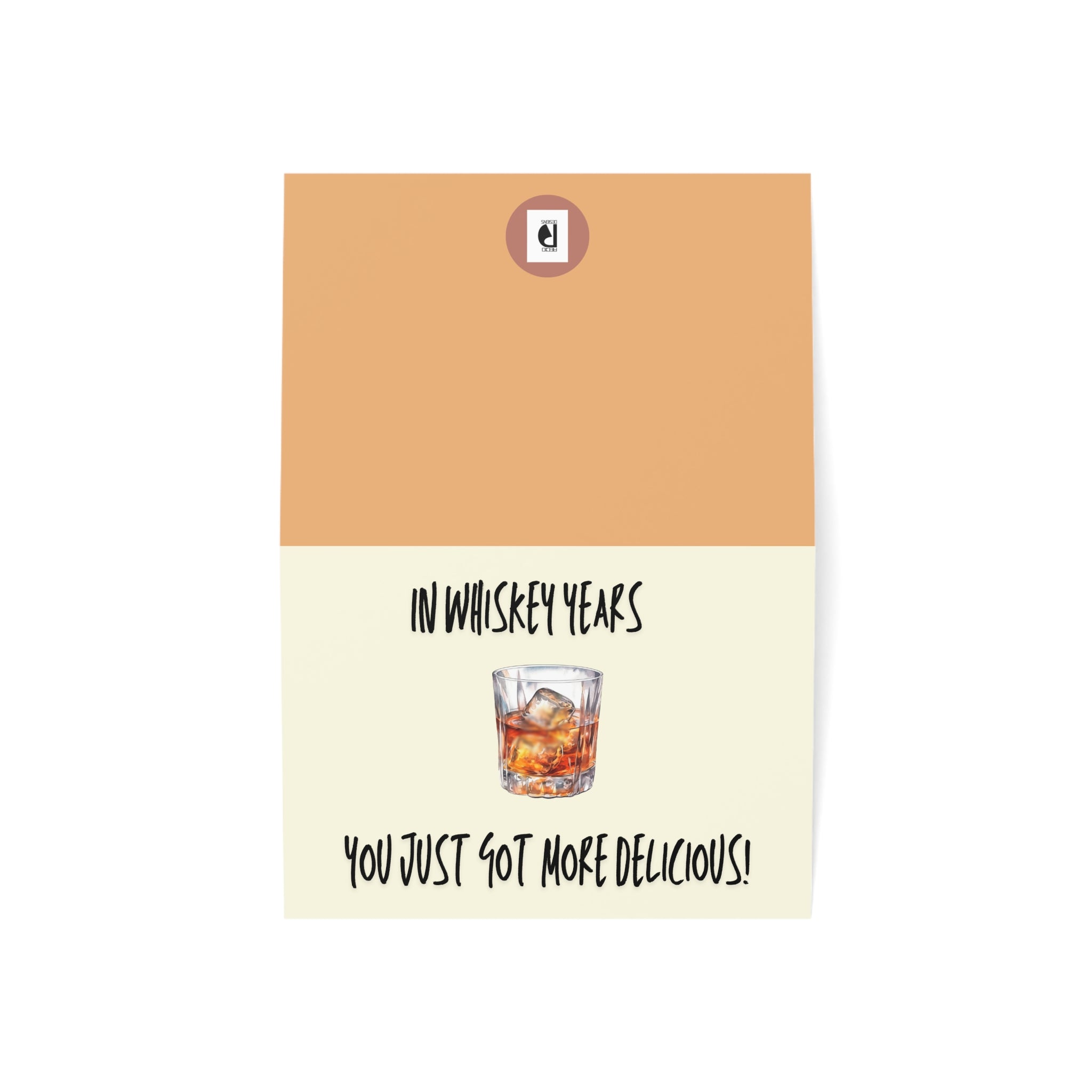Whiskey Birthday Card