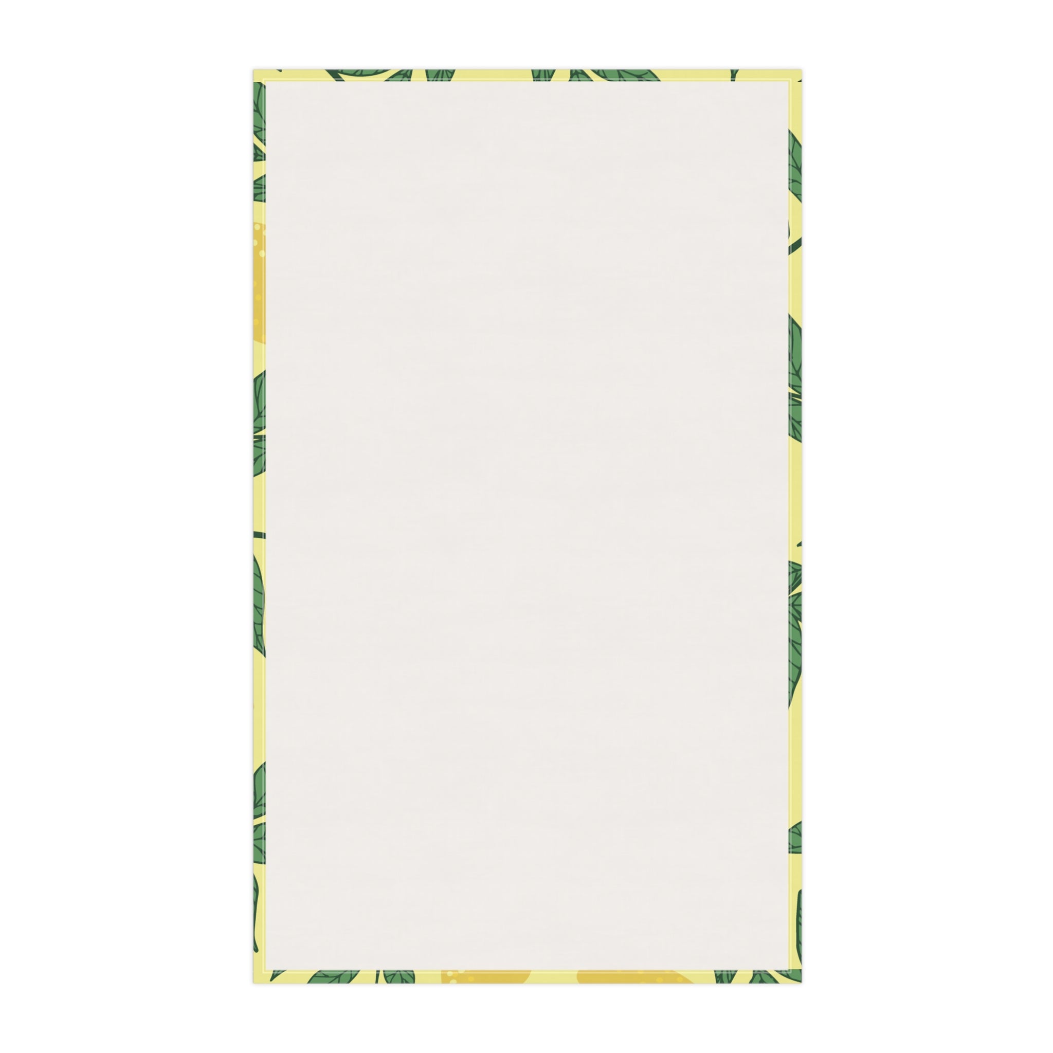 Lemon Yellow Kitchen Towel