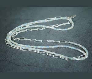 Combo Opal Bracelet and Necklace