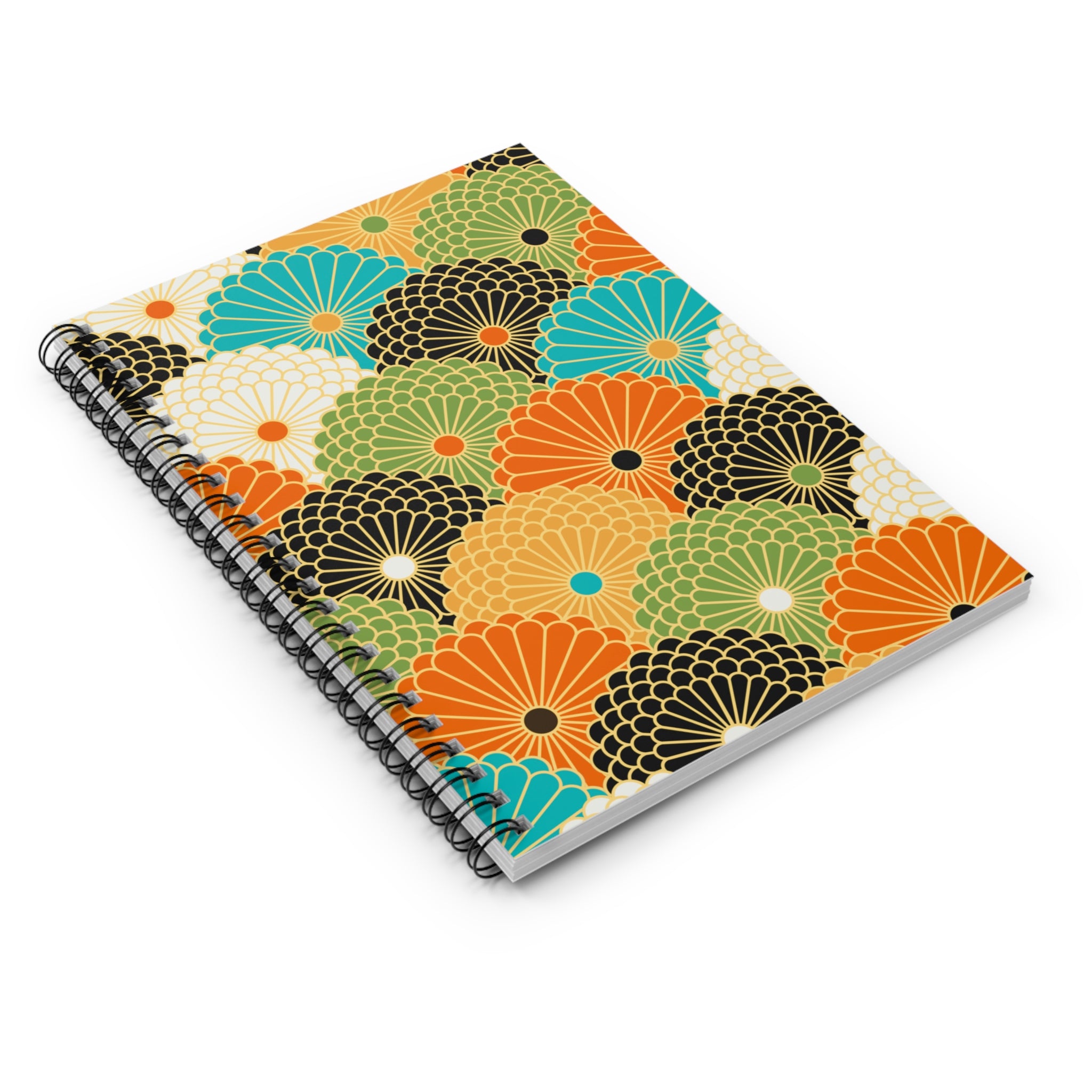 Spiral Notebook - Kimono Design Ruled Line