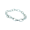 Chunky Seamless Sterling SIlver Link Bracelet