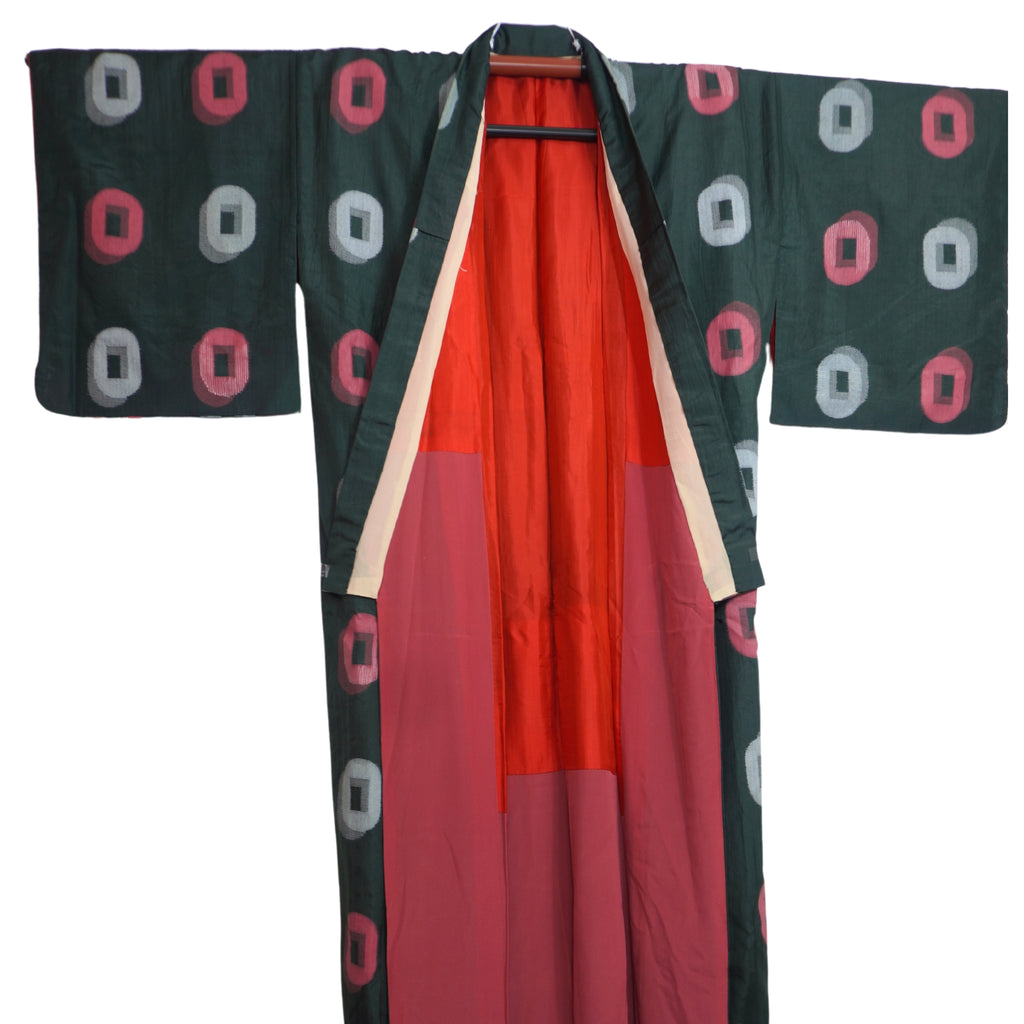 Donut Design Vintage Kimono