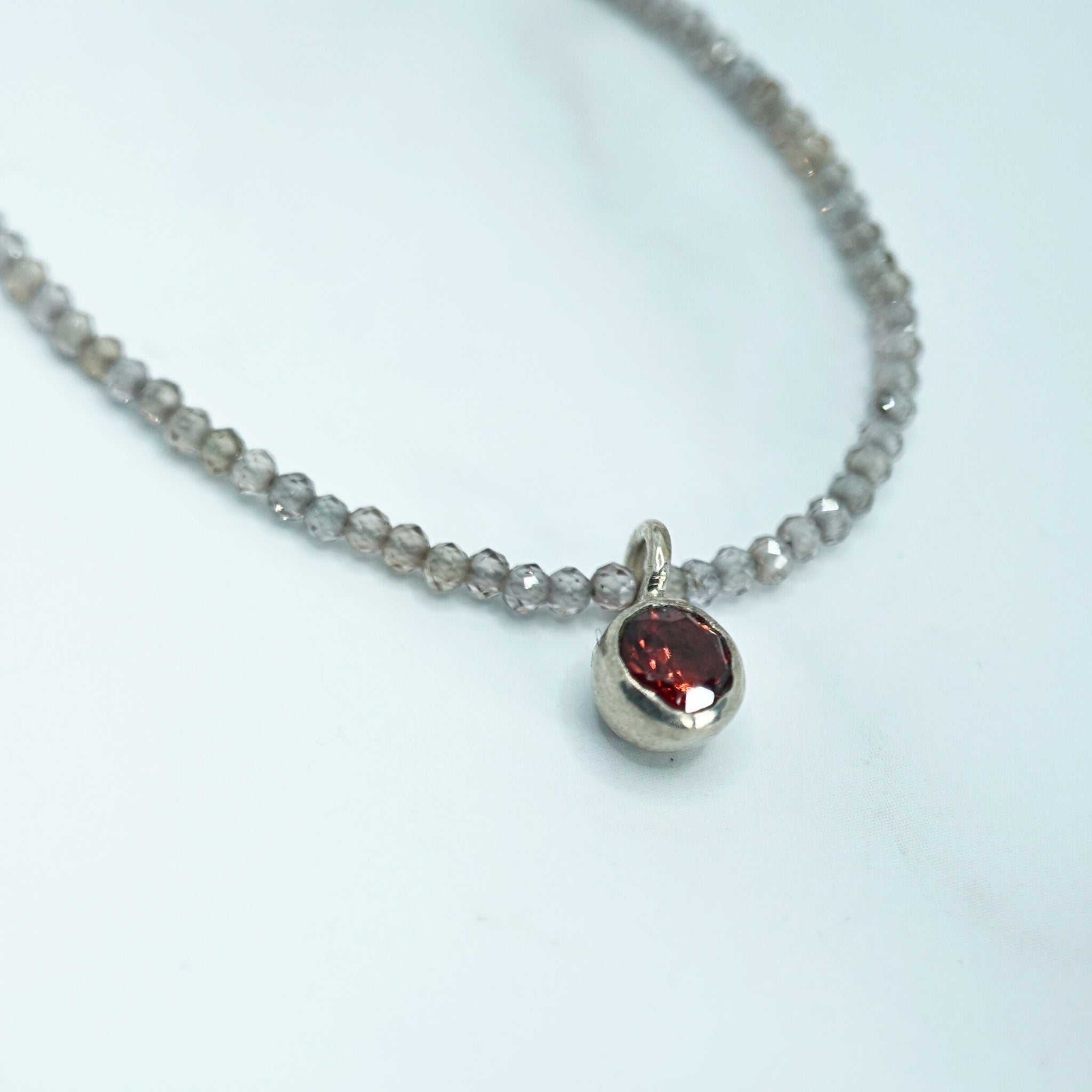 January Birthstone Necklace