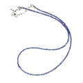 Iolite Gemstone Necklace