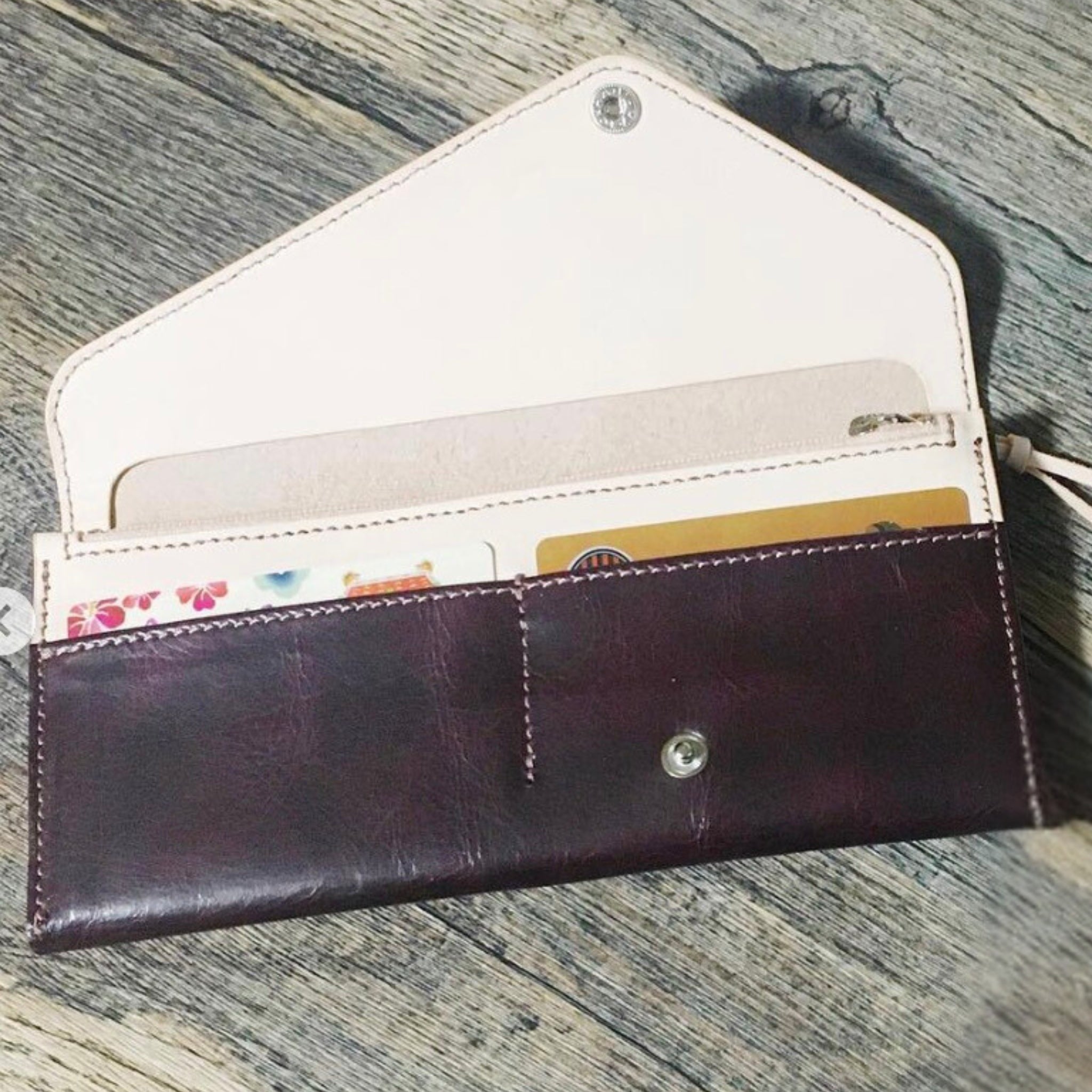 Japanese Handmade Large Leather Wallet