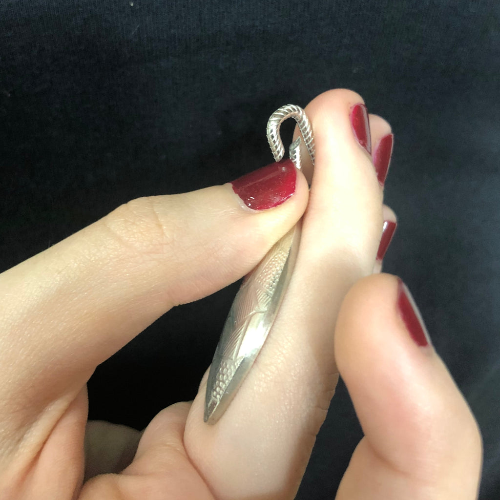 Opal Necklace with Chunky Pendant