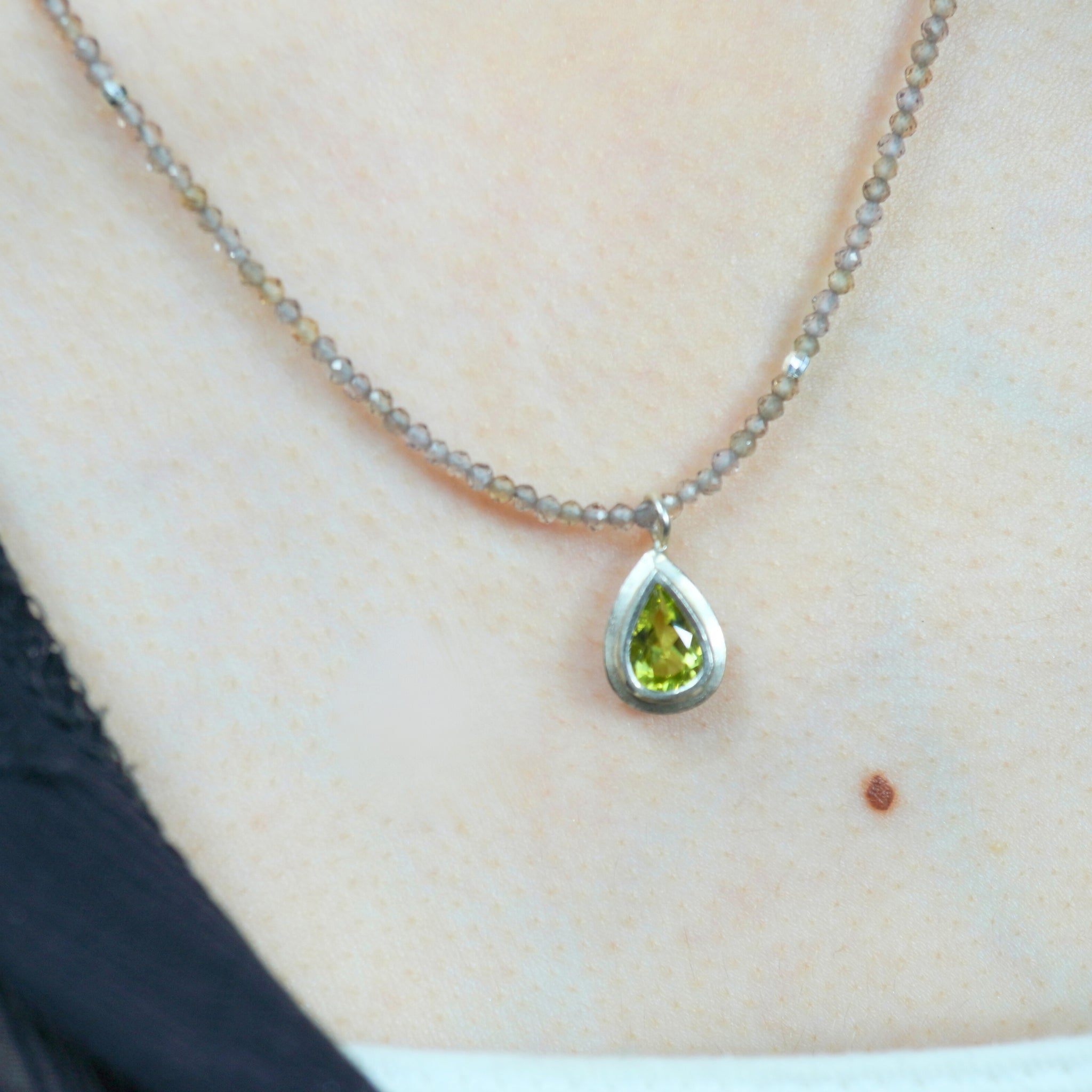 Peridot Gemstone Necklace