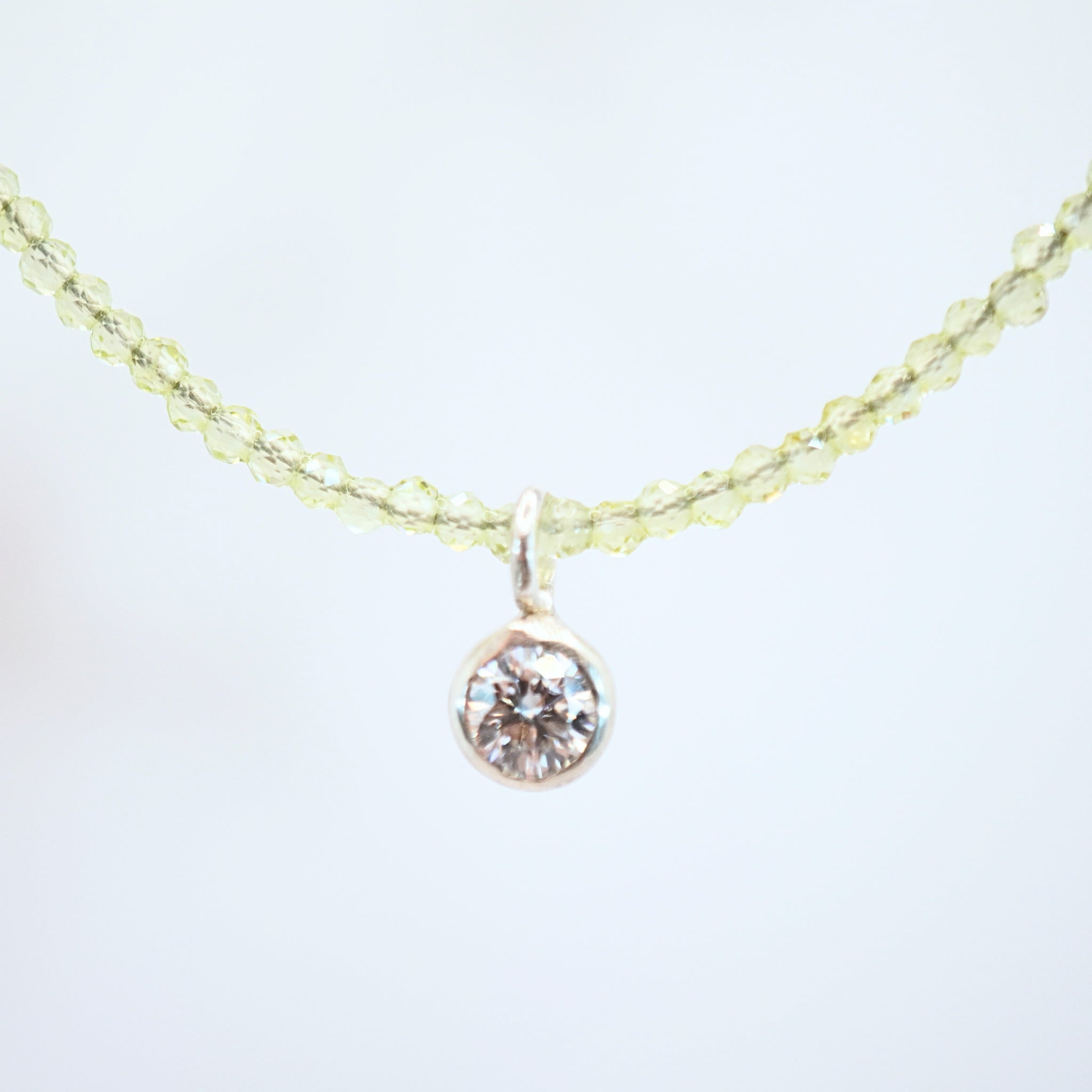 Solitaire Moissanite Necklace