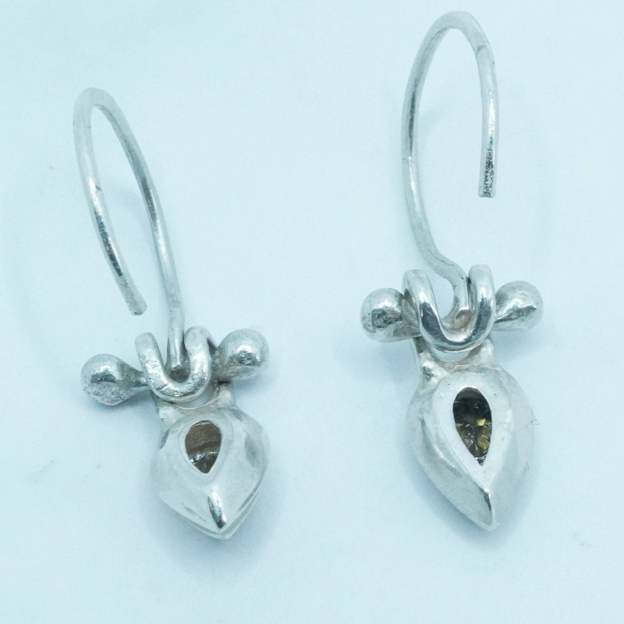 Moissanite Teardrop Earrings