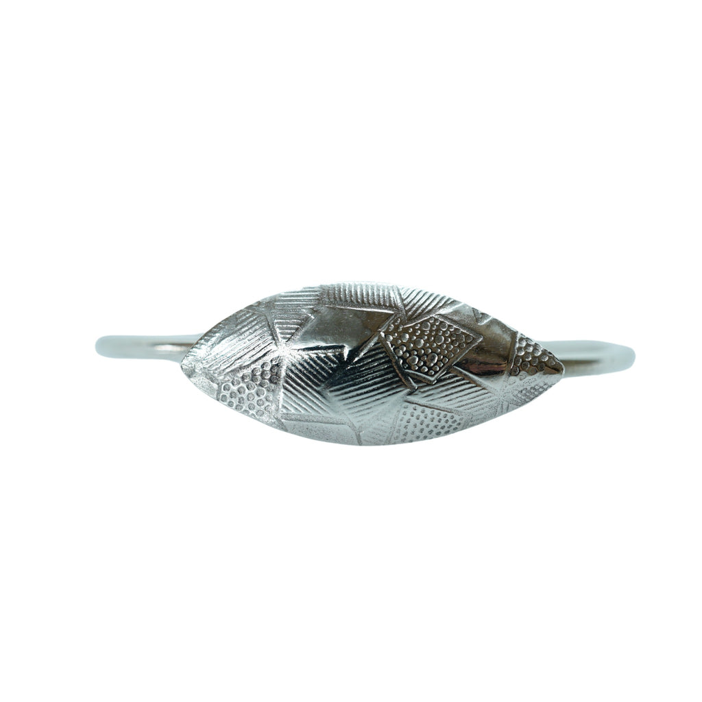 Textured Sterling Silver Cuff Bracelet