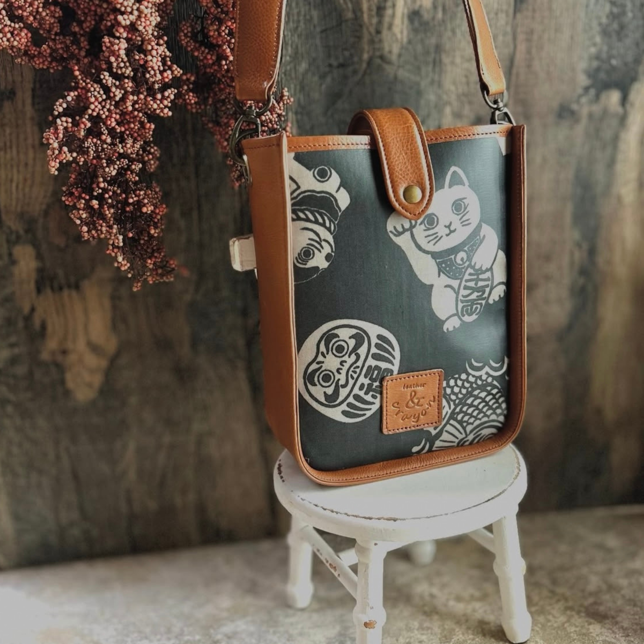 Tokyo Leather Tote Handbag